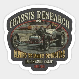 Chassis Research 1956 Sticker